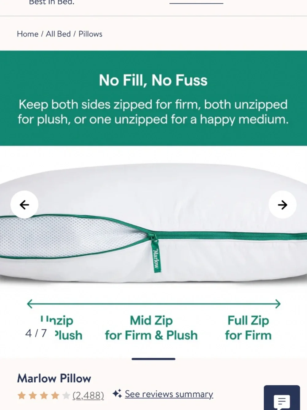 Marlow Pillow Standard